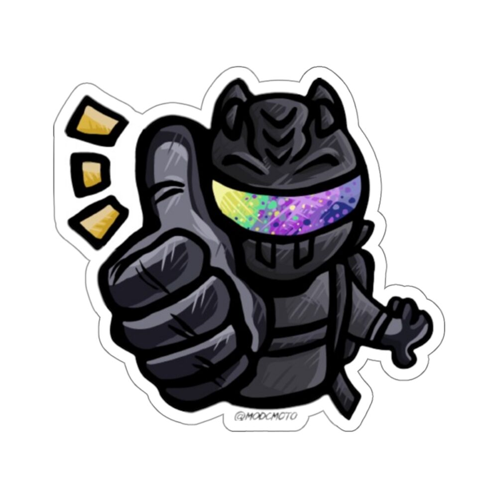 Mini-MOD Thumbs Up Sticker - Image 6